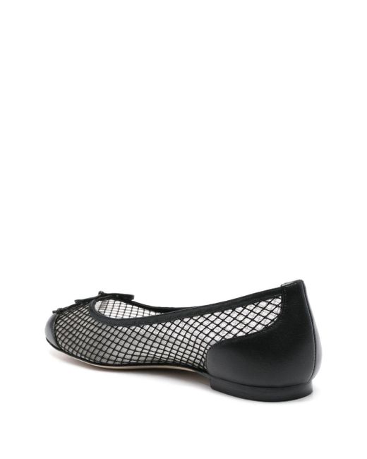 Manolo Blahnik Gray Jatelah Ballet Flats
