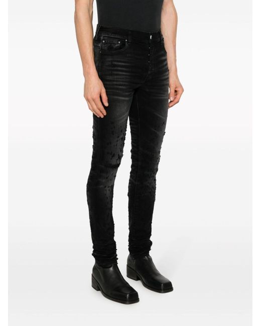 Amiri Black Shotgun Skinny Jeans - Men's - Cotton/elastomultiester/elastane for men