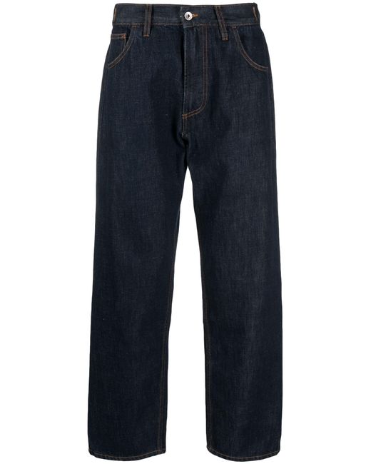 YMC Blue Earth Bez Wide-leg Jeans for men