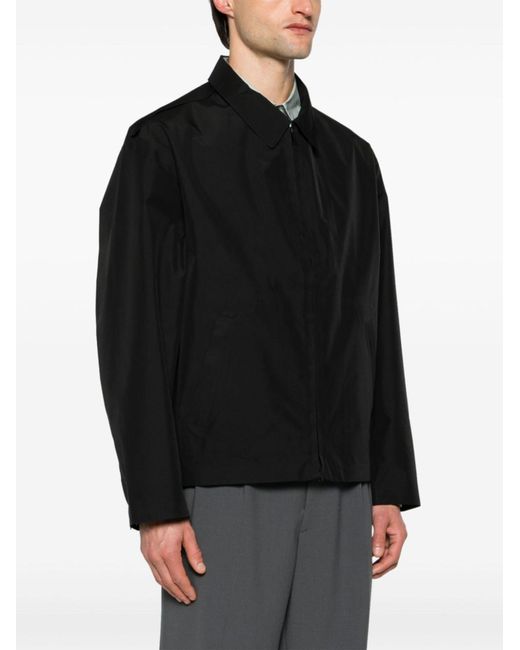 Y-3 Black Gore-tex Zip-up Jacket - Unisex - Recycled Polyester