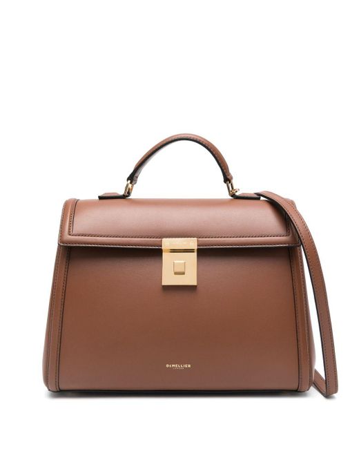 DeMellier London Brown Midi Paris Tote Bag