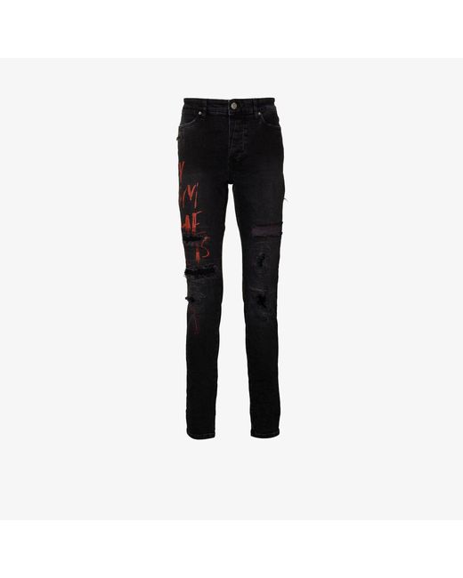 black skinny ksubi jeans