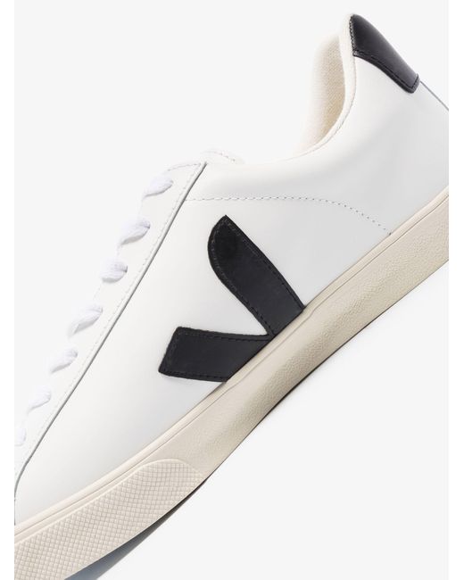 Veja White Esplar Leather Sneakers - Unisex - Leather/rubber/fabric