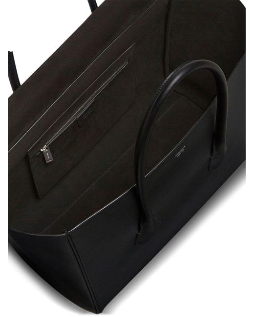 Ferragamo Black East-west Leather Tote Bag for men