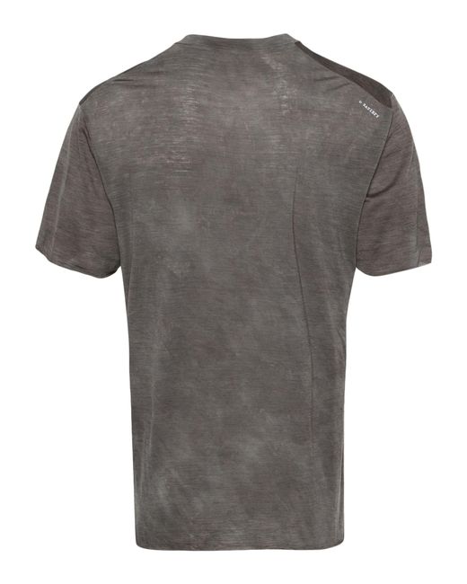 Satisfy Gray Cloudmerino Wool Performance T-shirt - Men's - Wool for men