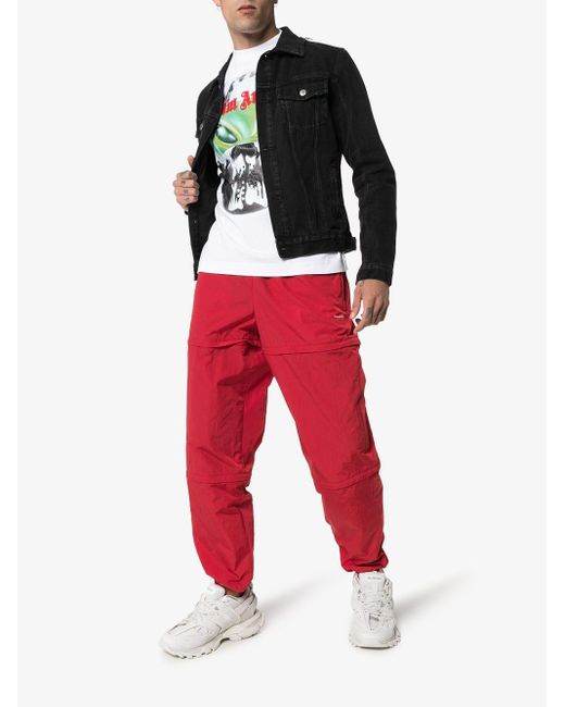 Palm Angels Alien Print T-shirt for Men 