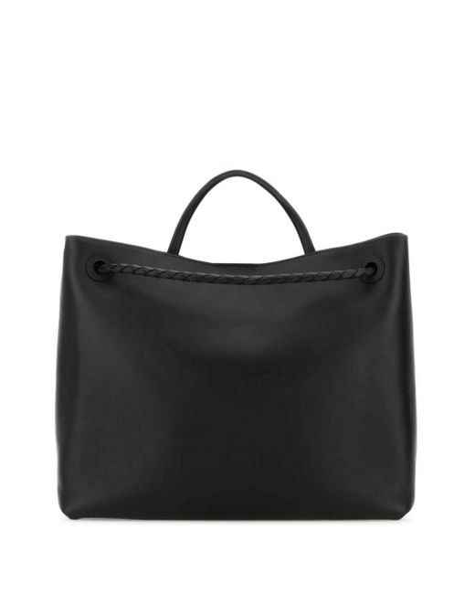 Bottega Veneta Black Large Andiamo Tote Bag