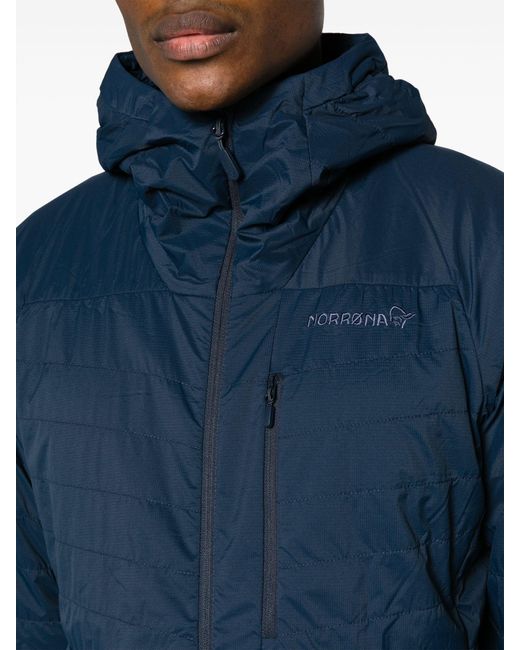 Norrona Blue Lyngen Lightweight Jacket - Men's - Polyester/recycled Polyamide/recycled Polyester for men