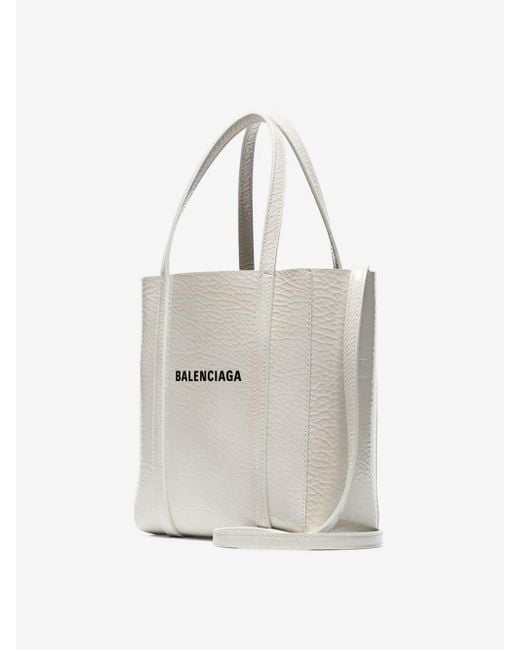 Balenciaga everyday tote xs white hot sale