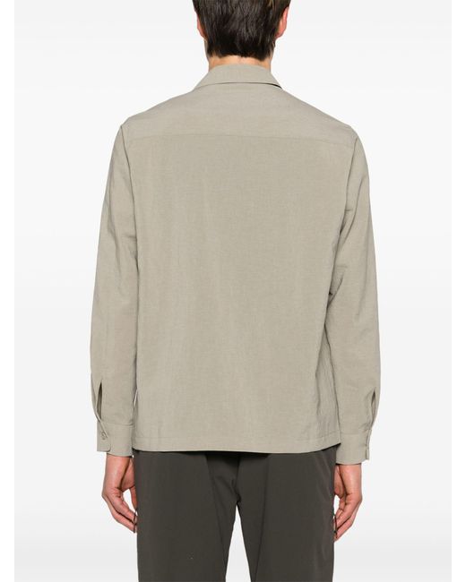 Snow Peak Natural Neutral Pe Light Poplin Shirt - Men's - Polyester for men