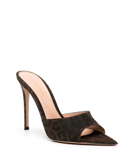 Gianvito rossi hotsell leopard sandals
