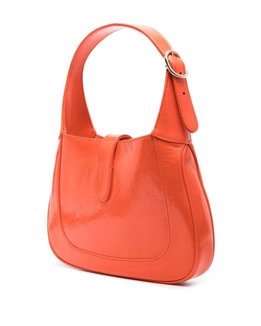 Gucci Orange Jackie Small Leather Shoulder Bag