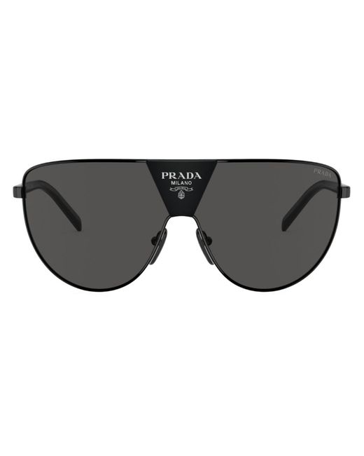 Prada Black Oversize-frame Sunglasses