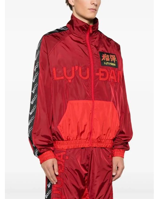 LỰU ĐẠN Red L-D Windbreaker for men