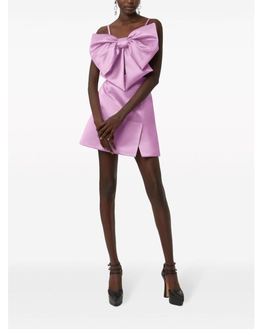 Nina Ricci Pink A-line Satin Mini Skirt - Women's - Polyester