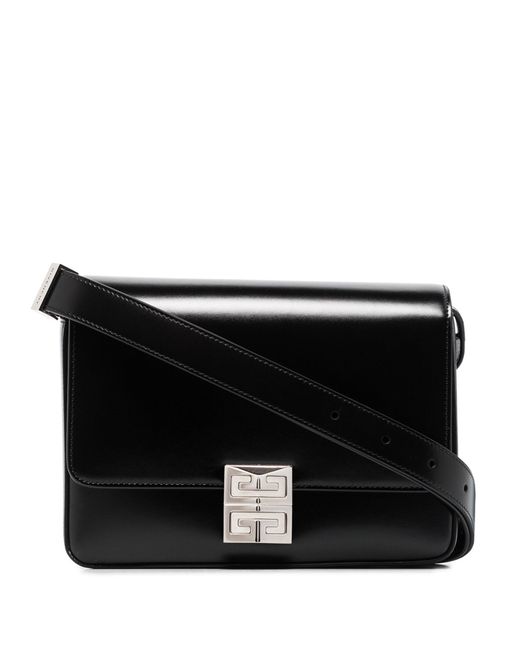 Givenchy 4g Medium Leather Cross Body Bag in Black Lyst UK