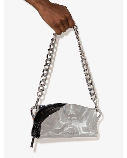 PUBLISHED BY Tone Mayzie Chrome Shoulder Bag in White | Lyst