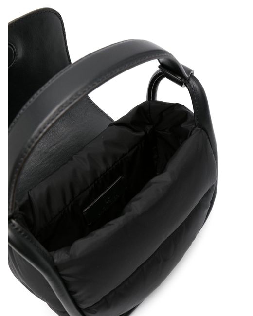 Moncler Black Mini Tiarna Padded Crossbody Bag