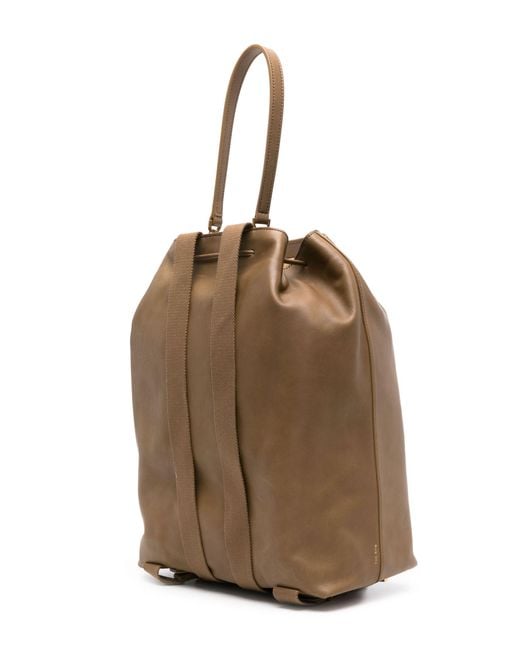 The Row Brown 11 Leather Backpack