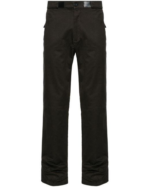 GR10K Black Low Noise Cotton Trousers - Men's - Cotton for men
