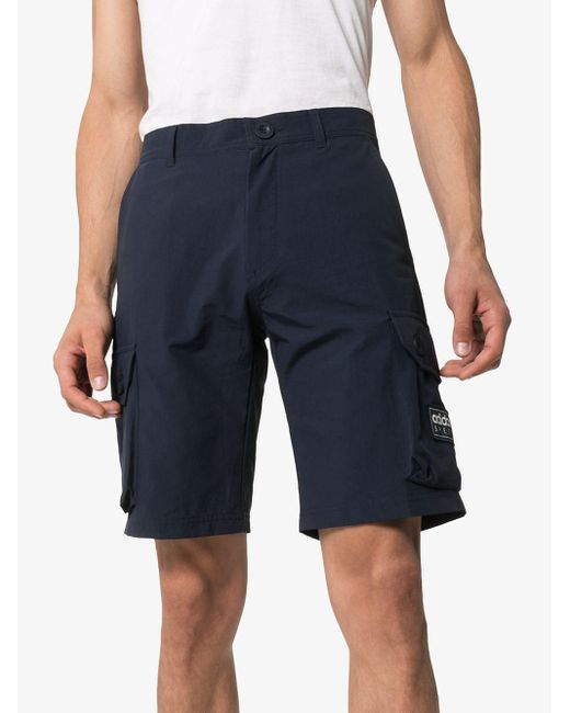 adidas Spezial Aldwych Cargo Shorts in Blue for Men | Lyst Australia