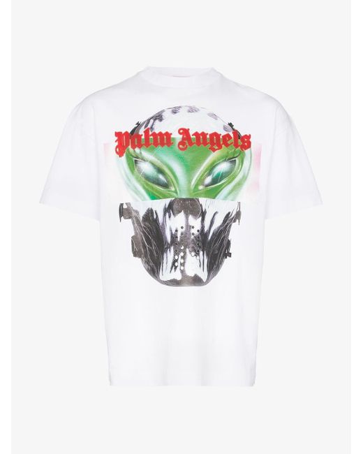 Palm Angels Alien Print T-shirt for Men 