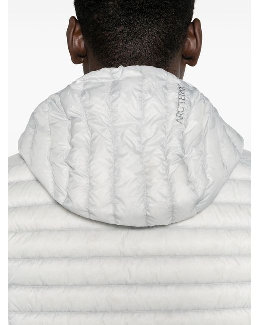 Arc'teryx Gray Cerium Padded Hybrid Jacket for men