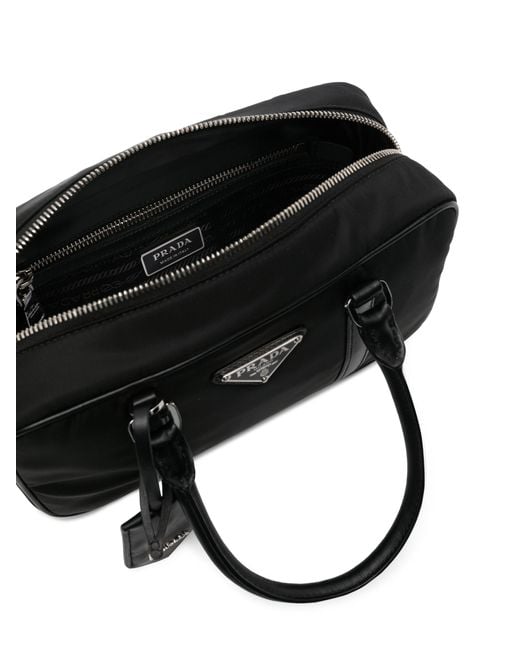 Prada Black Re-nylon Tote Bag