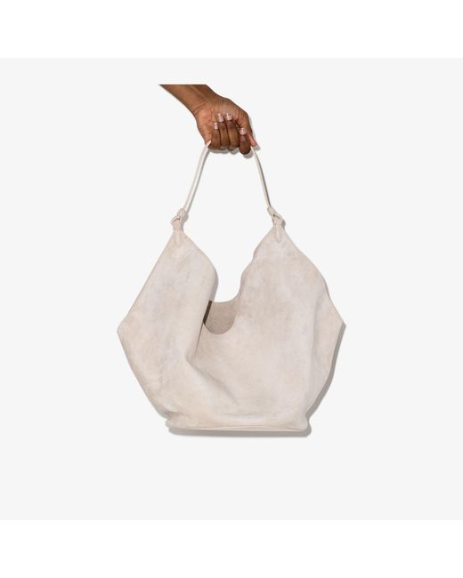 khaite lotus tote