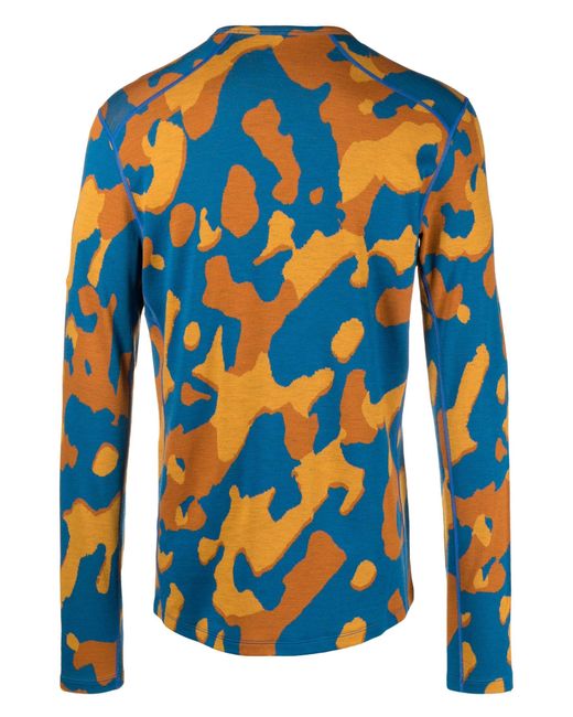 Icebreaker Blue Orange 260 Vertex Thermal T-shirt - Men's - Wool for men