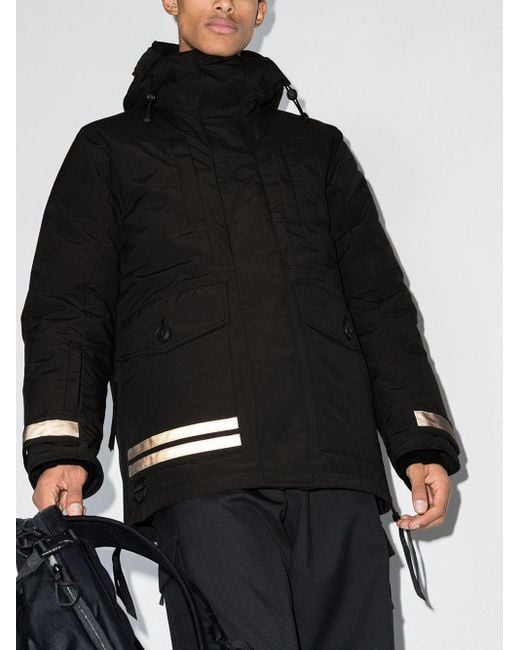 Canada Goose Synthetic Toronto Hooded Jacket in Black for Men - Lyst