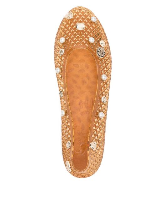 Ancient Greek Sandals Natural Iro Ballet Flats