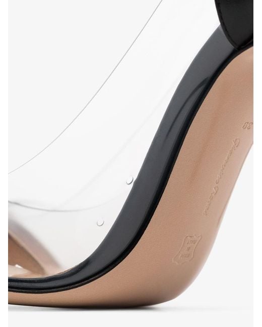 gianvito rossi gold plexi