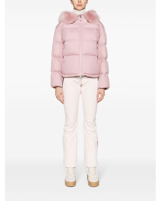 Moncler Mino Hooded Puffer Jacket in Pink Lyst