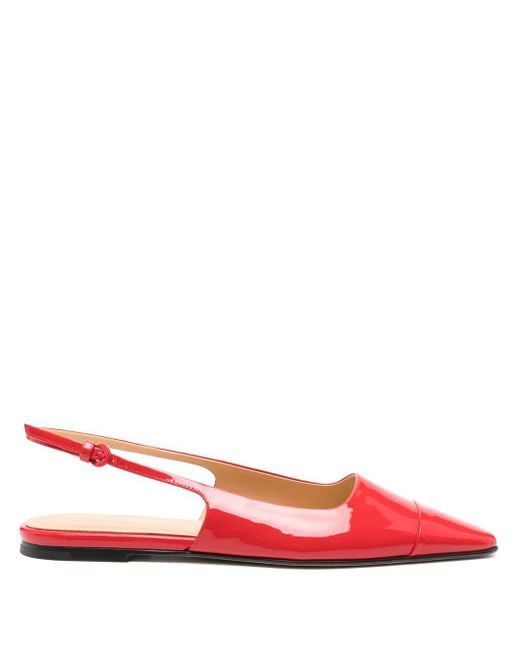 Dear Frances Red Tia Ballet Flats