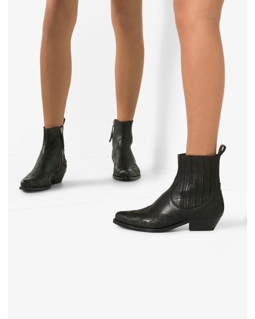 golden goose ankle boots