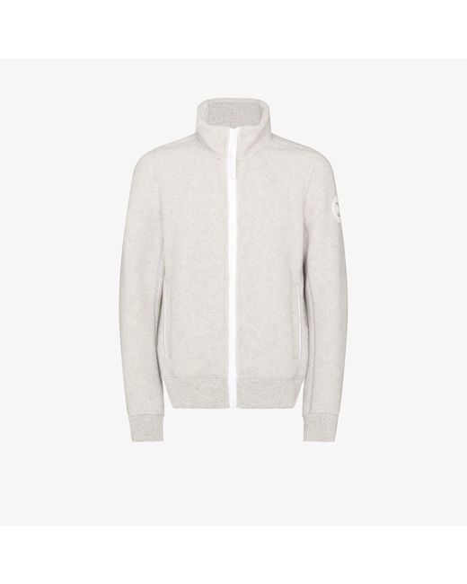 Canada Goose Lawson Zip Fleece Jacket in Grey (Gray) for Men Lyst