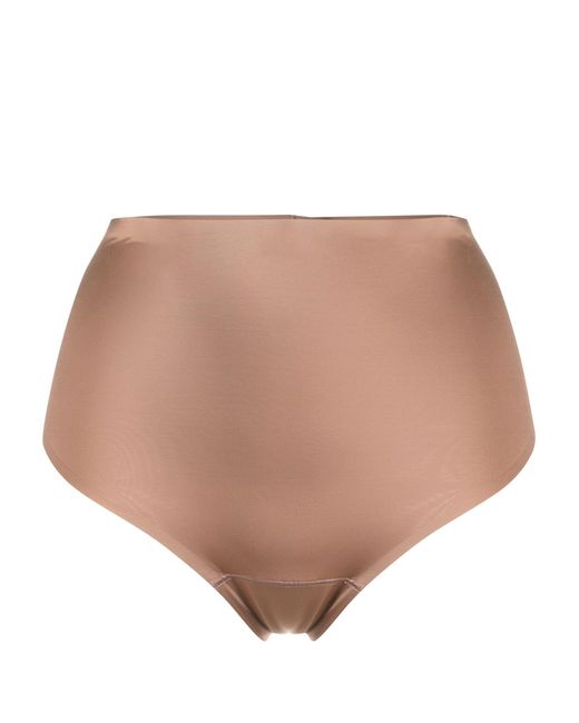Spanx Fullcoverage Shaping Thong in Natural Lyst
