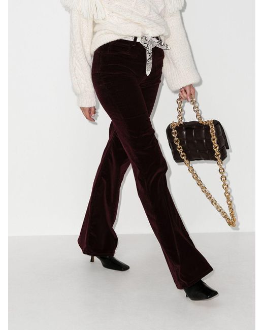 red corduroy trousers womens