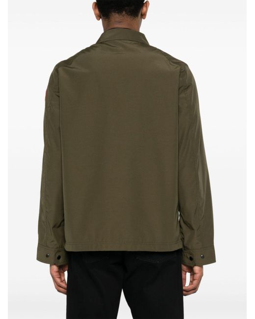 Canada Goose Green Burnaby Chore Shirt Jacket - Men's - Polyester/cotton for men