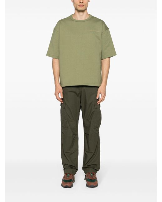 Polo Ralph Lauren Green Olive Logo Print T-shirt - Men's - Cotton/recycled Polyester for men