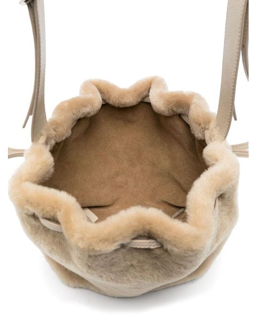 Givenchy Natural Neutral Pumpkin Small Bucket Bag