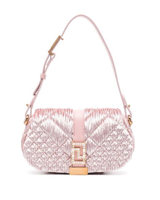 Versace Pink Greca Goddess Mini Bag
