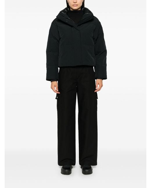 Canada Goose Grandview Jacket Women s Polyester polyamide cotton duck Feathers in Black Lyst