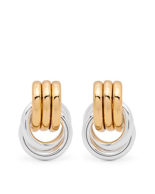 Heaven Mayhem Metallic Baby Knot Mixed Earrings