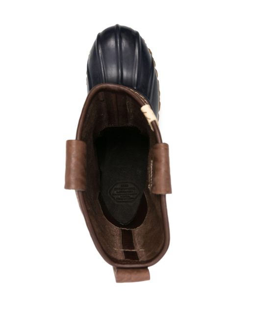 Visvim Brown Decoy D. Suede Boots - Men's - Rubber/calf Leather for men