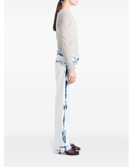 Proenza Schouler White Ellsworth Straight-leg Jeans - Women's - Cotton