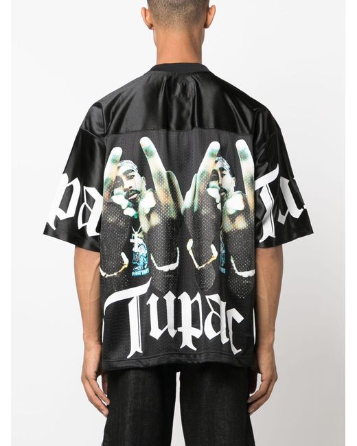 Wacko Maria X Jean-michel Basquiat Tupac-print T-shirt - Men's