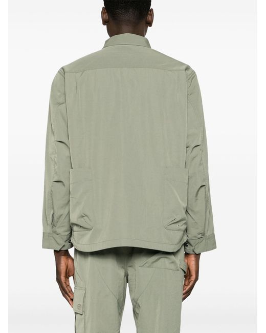 Snow Peak Green Takibi Shirt Jacket - Men's - Aramid/polyester for men