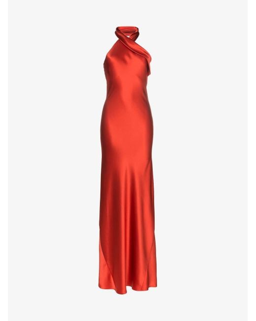 Galvan Red Pandora Dress